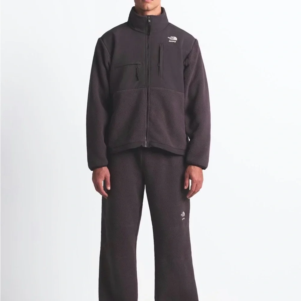 The North Face Skims Denali (Phoenix color) Brown Fleece Jacket - Picture 4 of 5